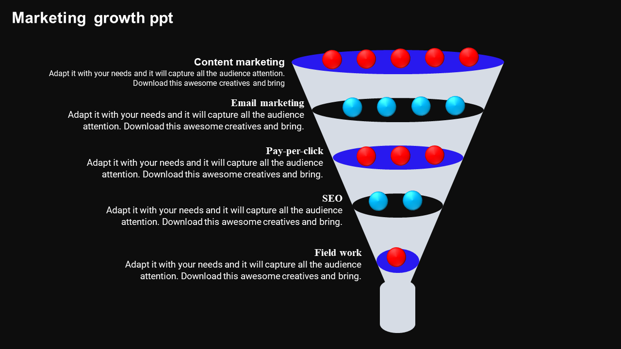 Free - Marketing Sales Funnel Diagram PowerPoint